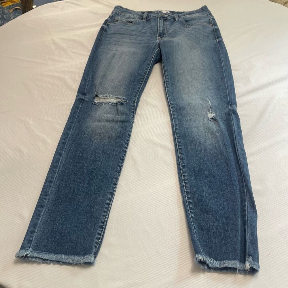 KanCan Distressed Destroyed Denim Jeans Size 30